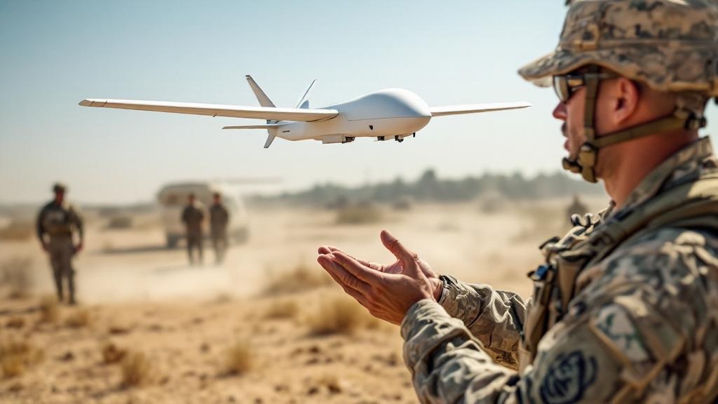 美國101空降師於聯合戰備訓練中心部署Textron Aerosonde無人機系統