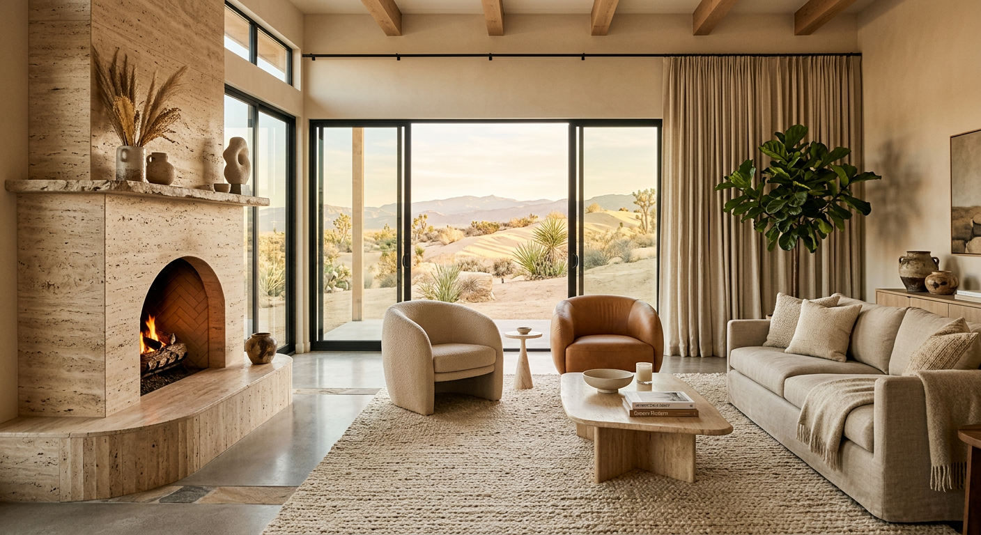 Modern Desert Architecture Interior Design For Luxury Homes | IMI ...
