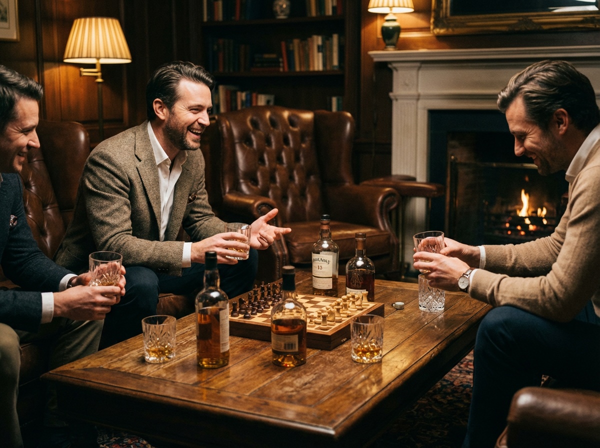 Masterclass de dégustation de spiritueux entre hommes