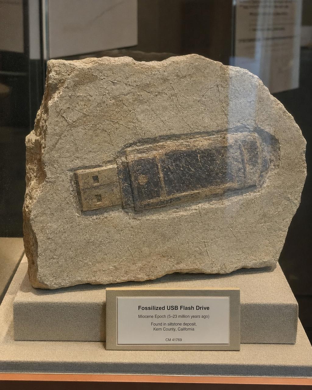 Fossilized Usb Drive