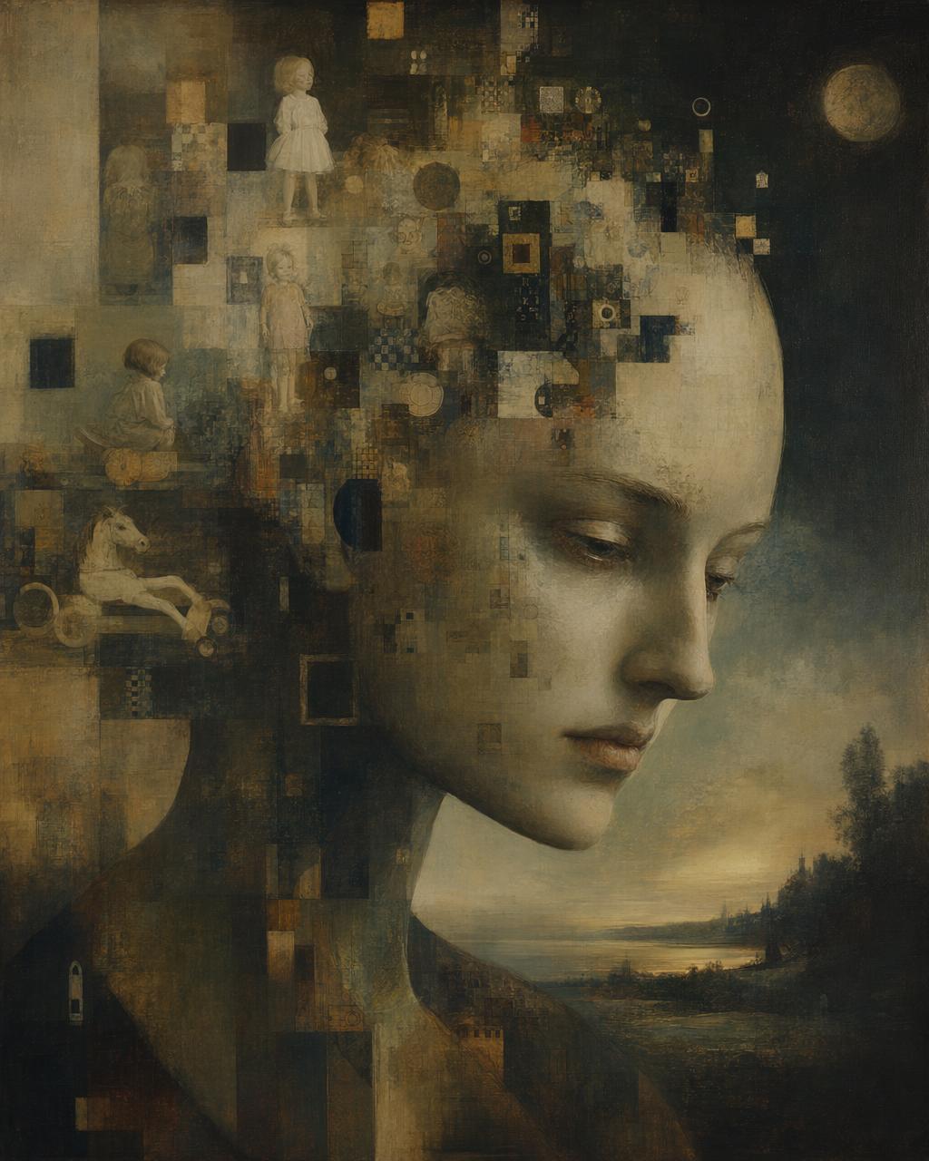 Portrait Of An Algorithm Dreaming