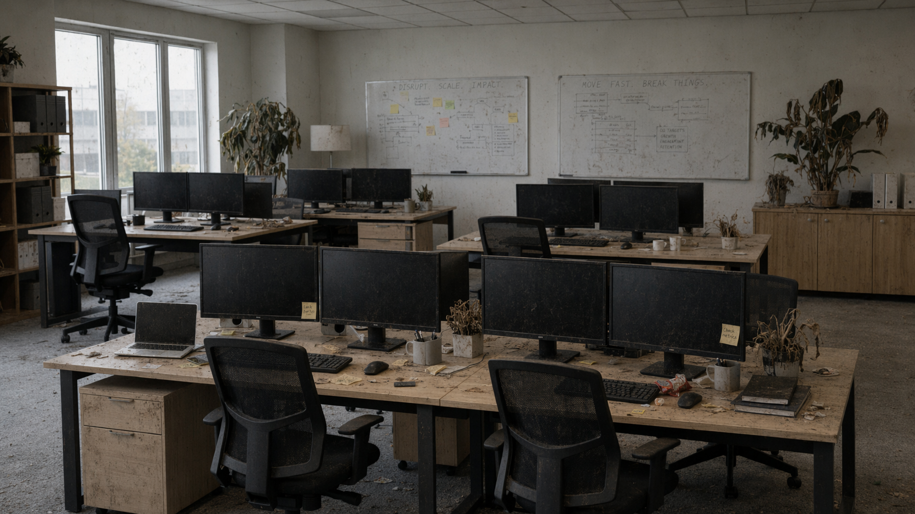 Office To Abandoned Startup