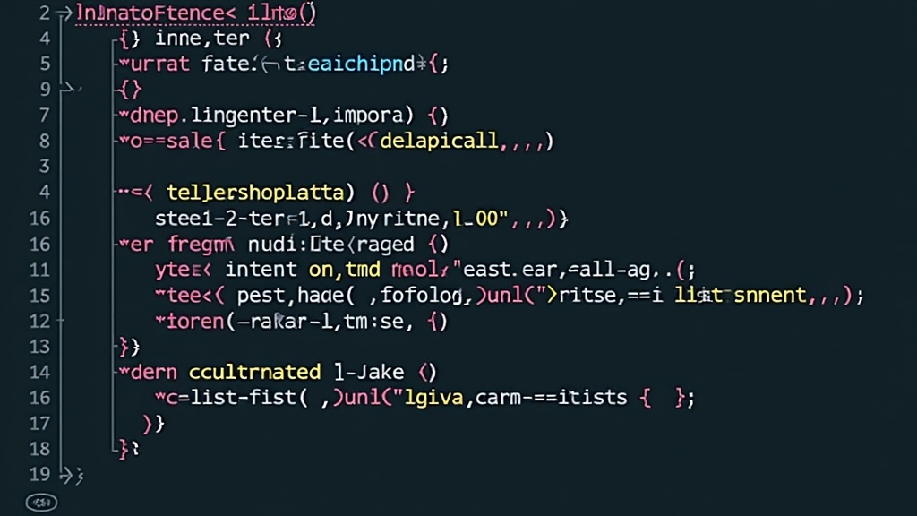 A webpage code snippet showing Schema markup structure with highlighted JSON-LD tags, clean minimal design with syntax highlighting