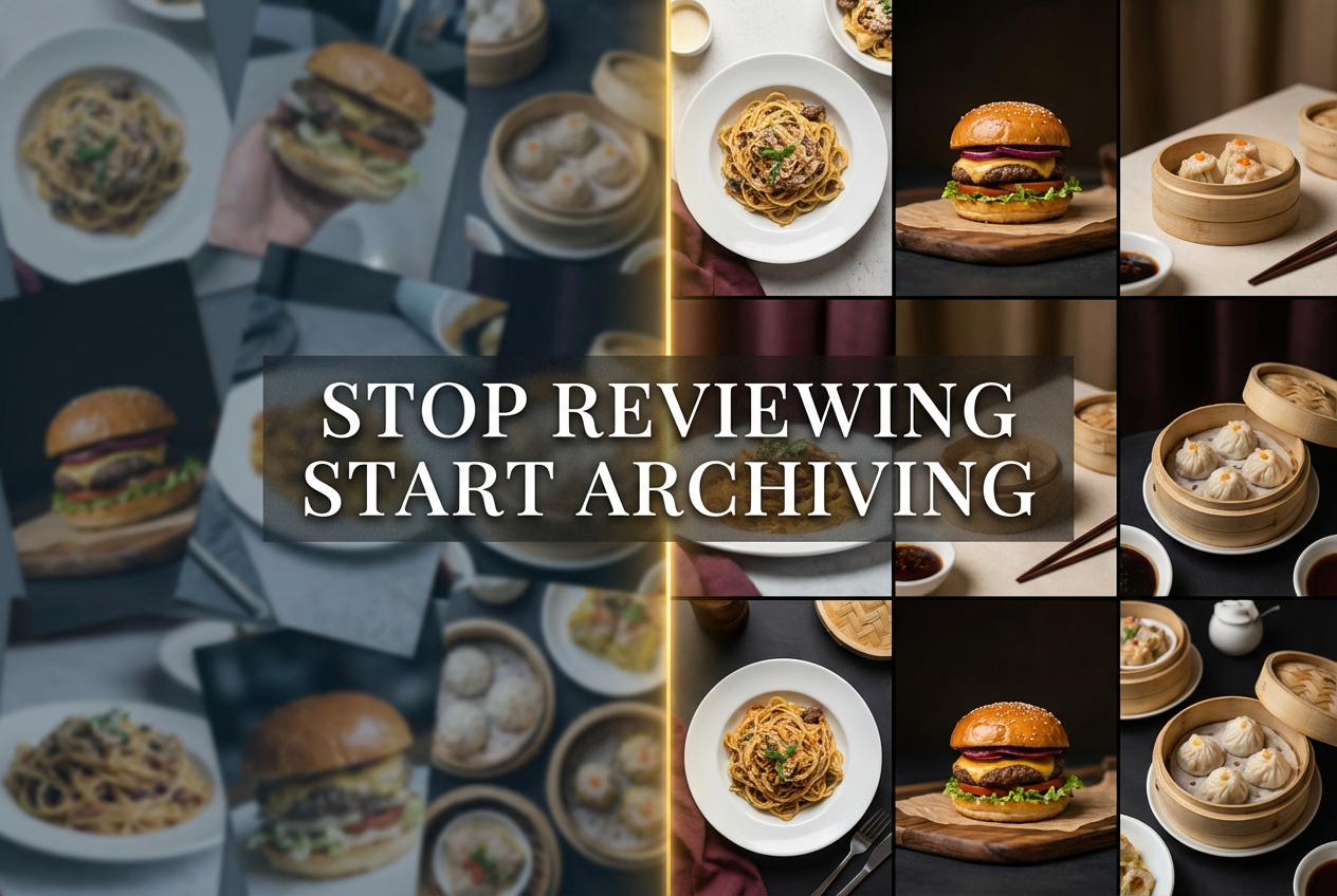The Serious Foodie's Guide to Every Food City: Stop Reviewing, Start Archiving