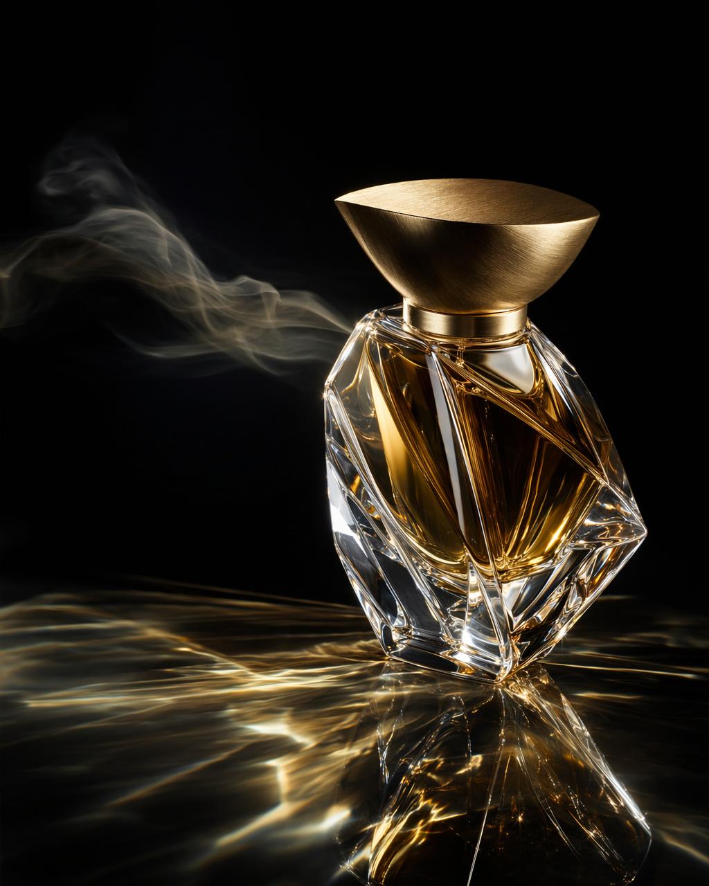 Luxury perfume render