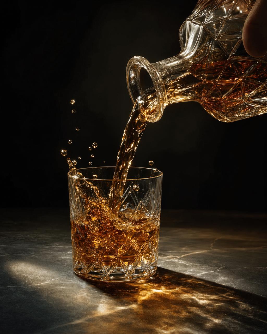 Glass and fluid simulation