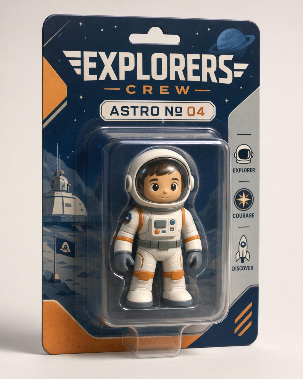 Toy packaging render