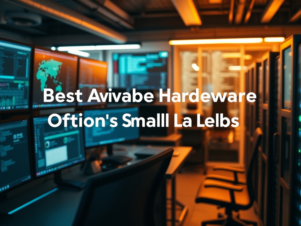 Illustration of affordable hardware setups for small self-hosted labs and home server enthusiasts