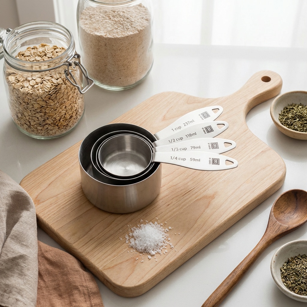 plastic measuring cup set