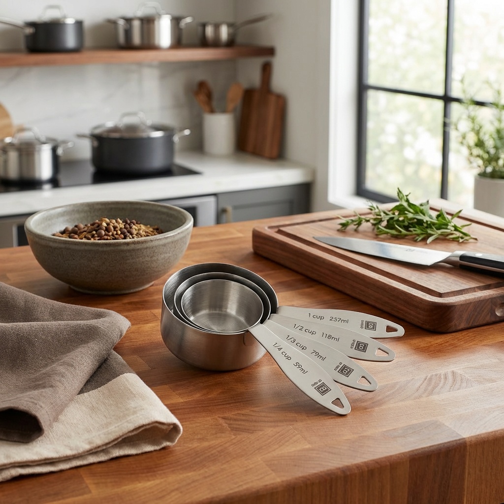 plastic measuring cup set