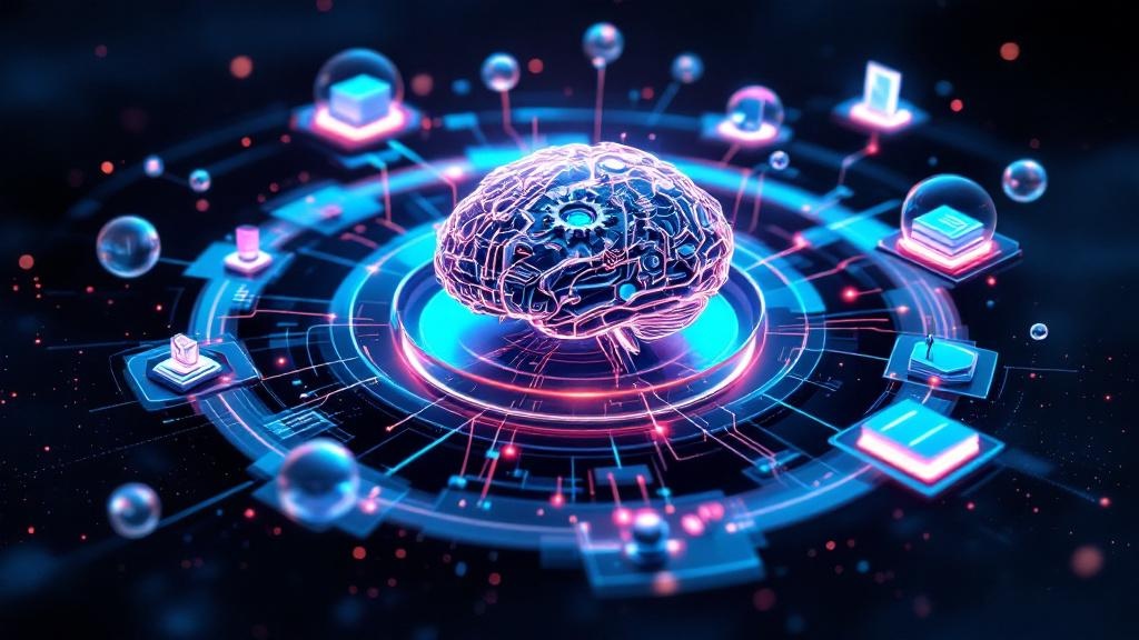 Hero image showcasing small business owners using AI automation tools for efficiency and growth