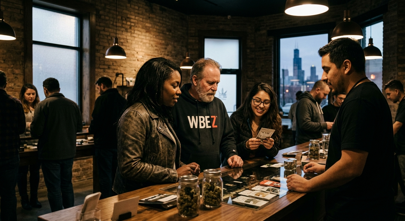 Chicago weed culture six years on from legalization - WBEZ Chicago