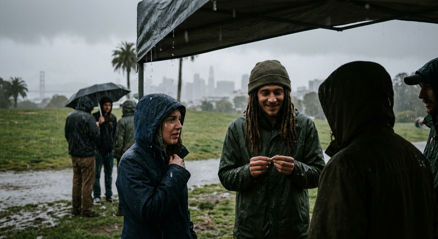 Rain dampens San Francisco’s 4/20 marijuana gathering - AP News