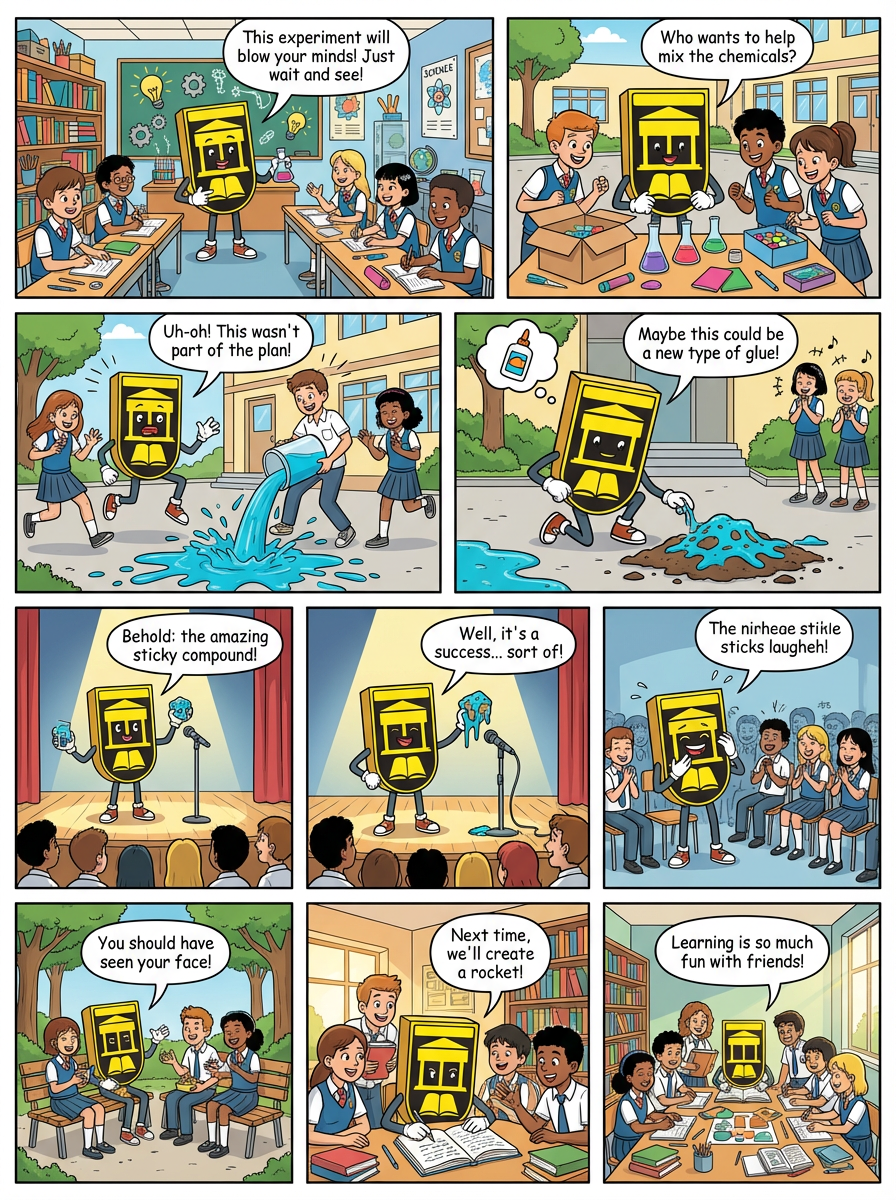 Comic story board