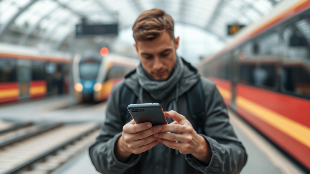 Utilisateur comparant la couverture reseau et les criteres d'un forfait mobile en Suisse