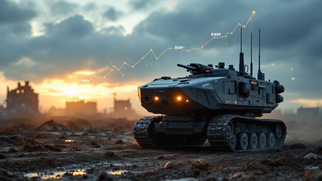 烏克蘭武裝無人地面載具前線任務量暴增：單月突破9,000次，五個月成長逾三倍