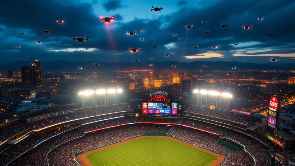 超過半打無人機闖入MLB球場禁飛區 科羅拉多洛磯隊主場開幕賽空域遭入侵