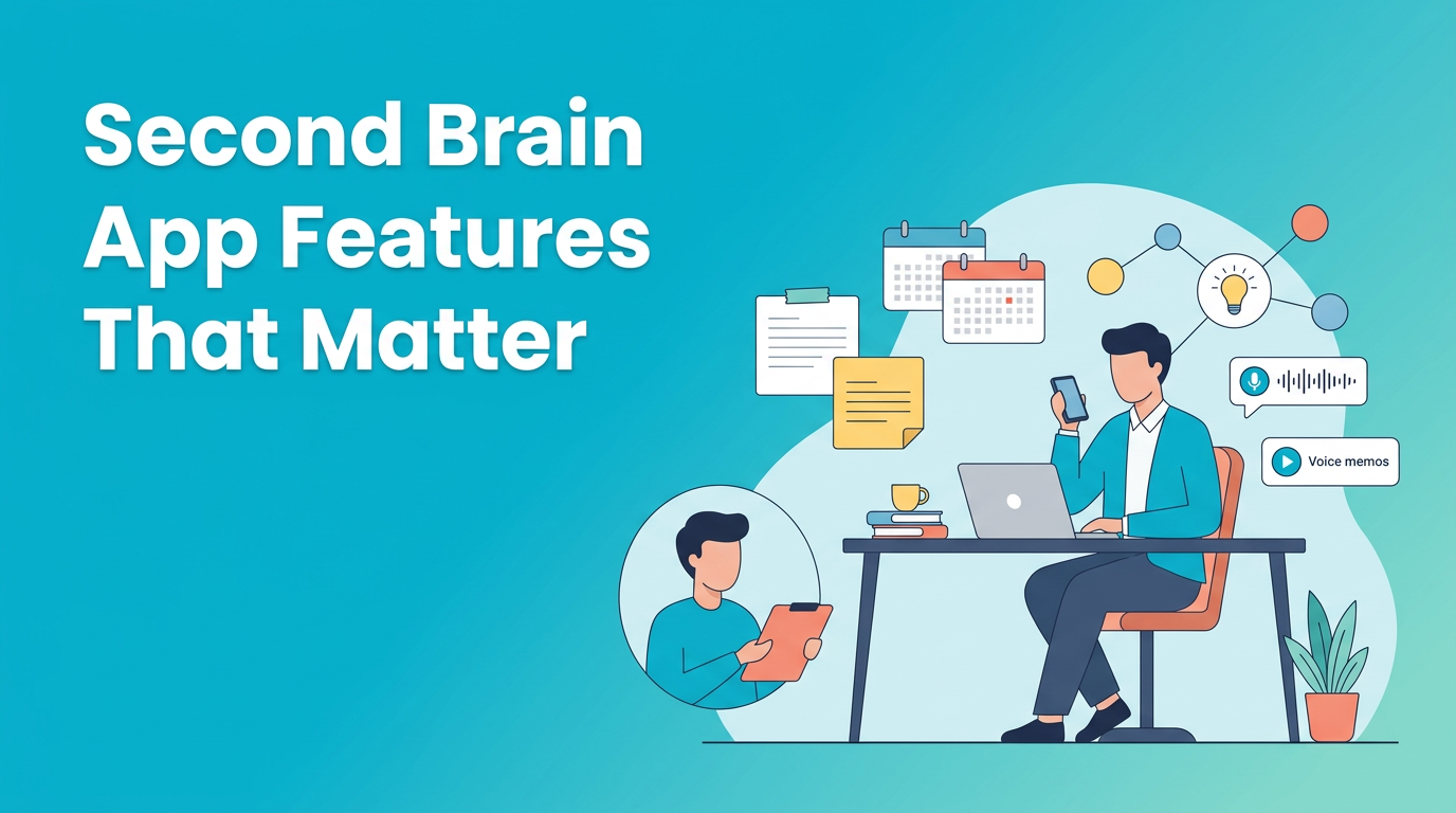 Second Brain Apps - Smart Features That Matter | Haply - Haply - Haply