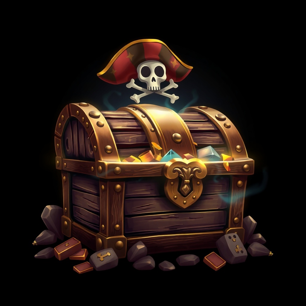 Key art for Treasure Slots
