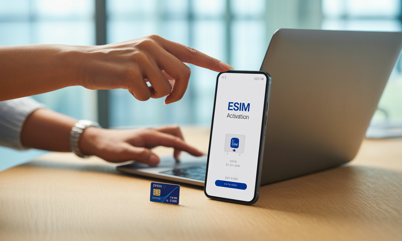 선불폰 eSIM 개통 관련 대표 이미지