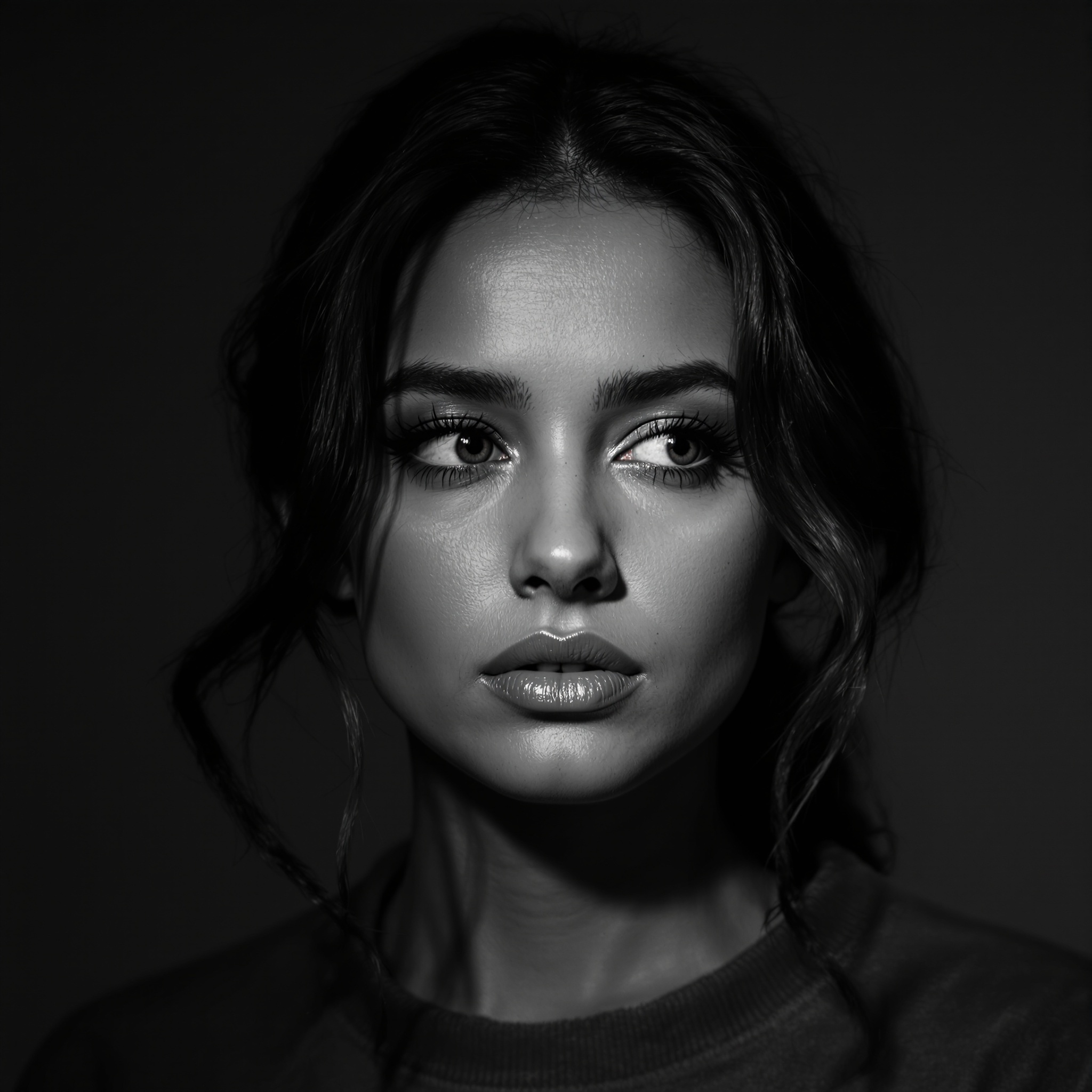 Maya - Operations Lead Brutalist Portrait