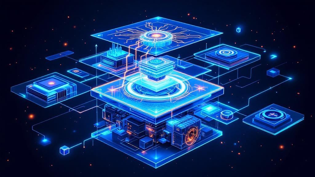 Illustration of AI tools processing data and generating outputs for understanding artificial intelligence functionality.