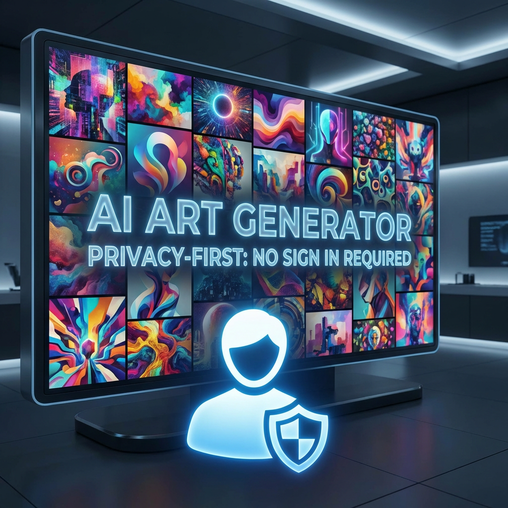 Privacy-first anonymous AI image without sign in, no account required