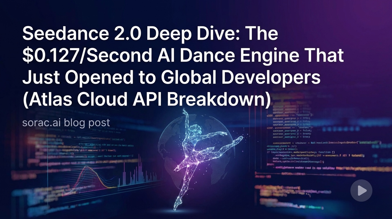 Seedance 2.0 Deep Dive: The $0.127/Second AI Dance Engine That Just Opened to Global Developers (Atlas Cloud API Breakdown)