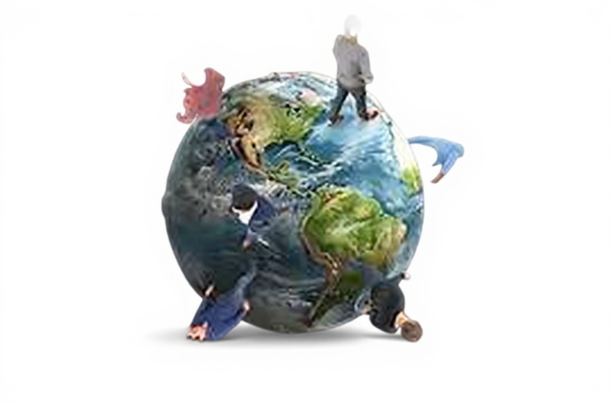 miniature globe — free 3D model