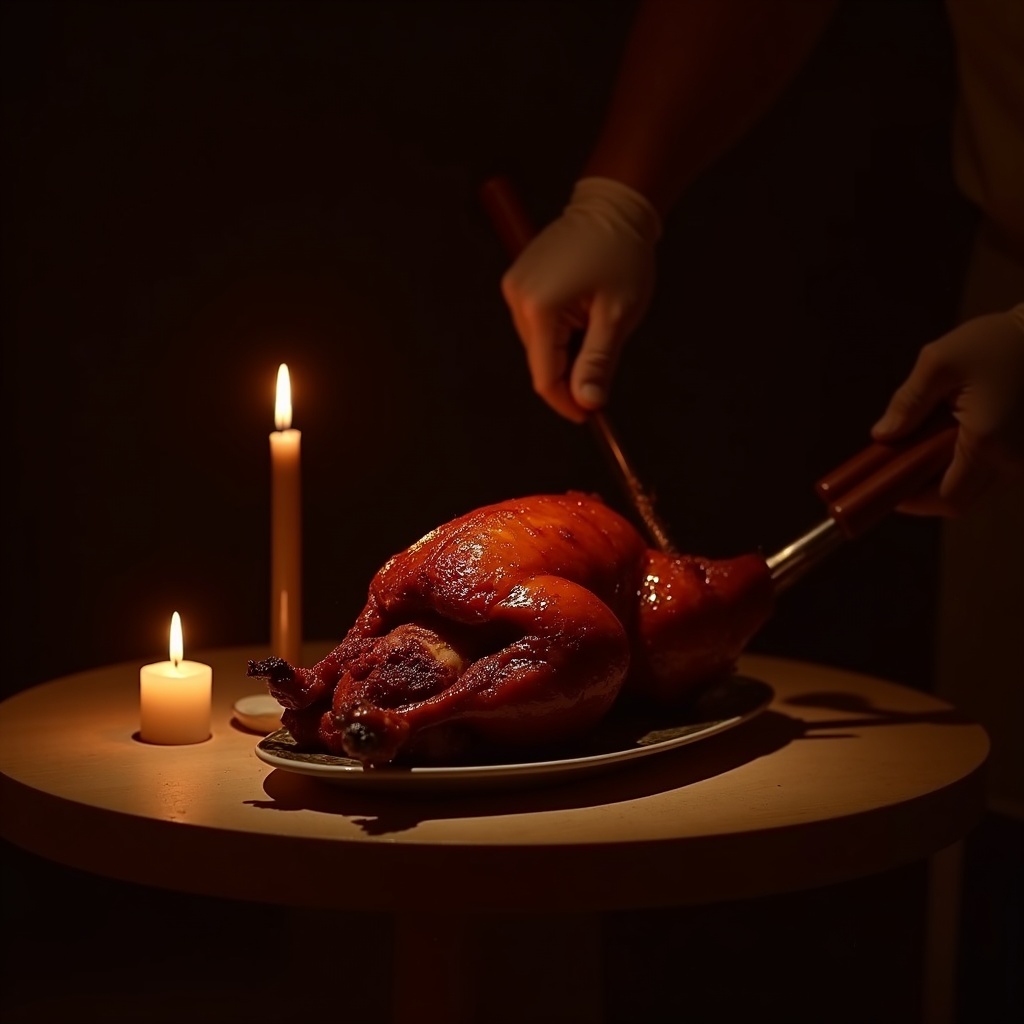 Lacquered Peking Duck