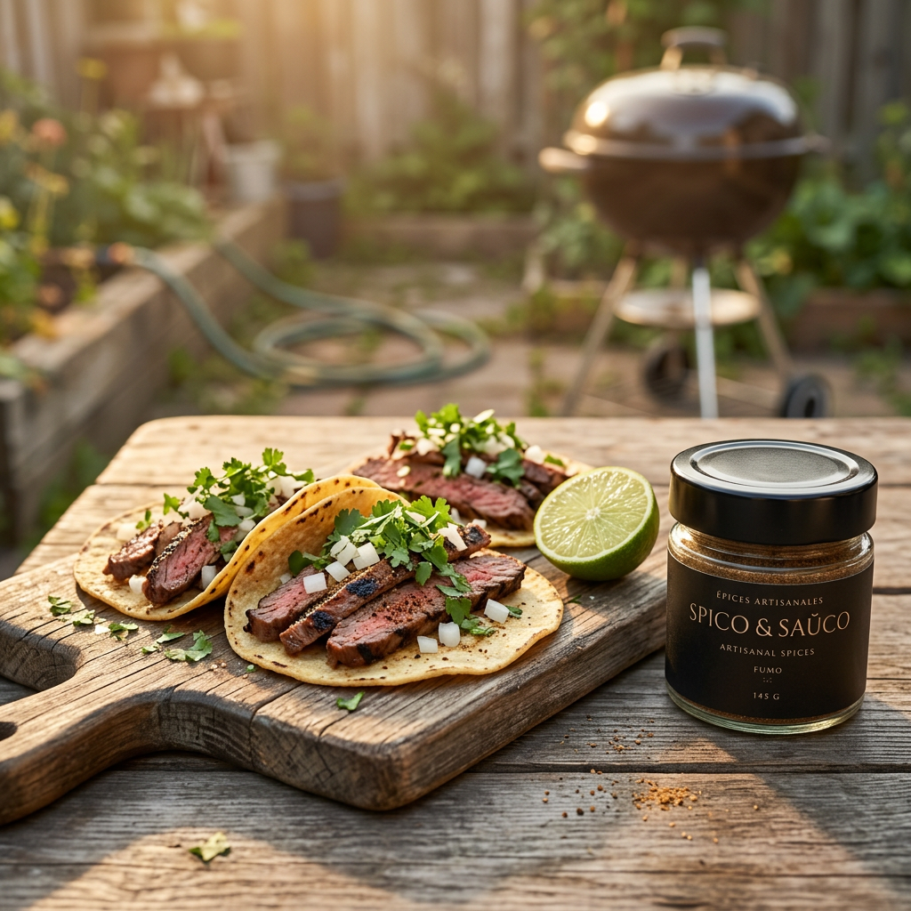 FUMO flank steak tacos