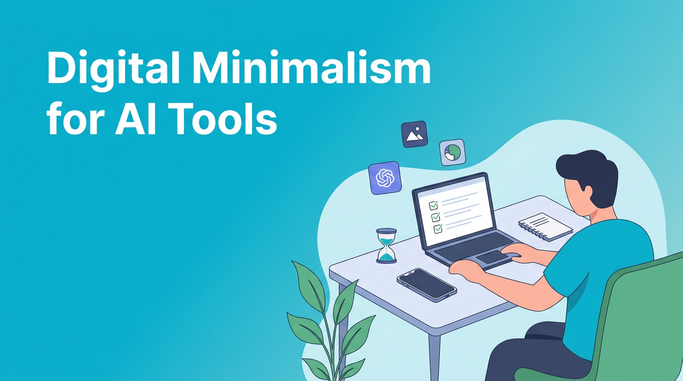 Digital Minimalism - Smarter AI Tool Use | Haply - Haply - Haply