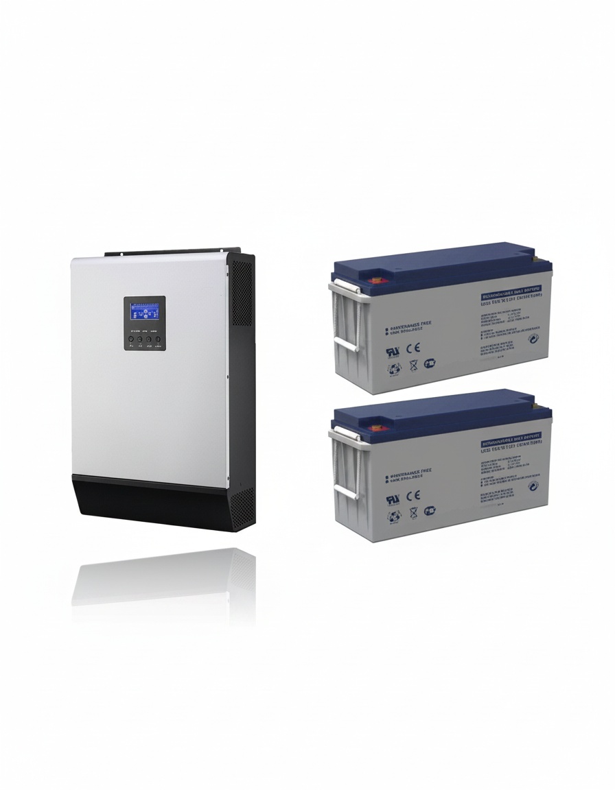 Kit Emergencia UPS 220V 3000W24V con Baterías GEL