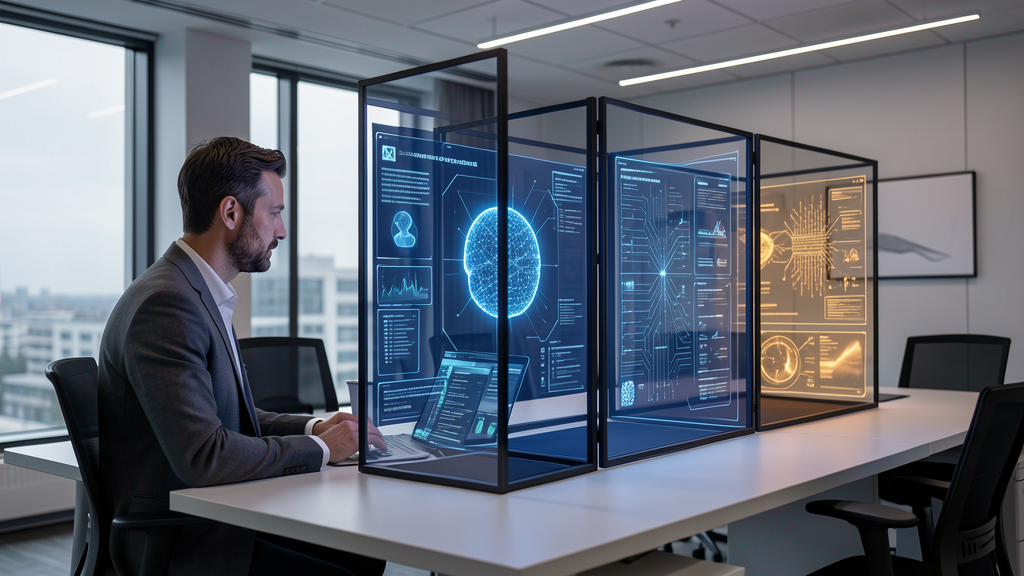 Un créateur numérique face à plusieurs IA cloisonnées