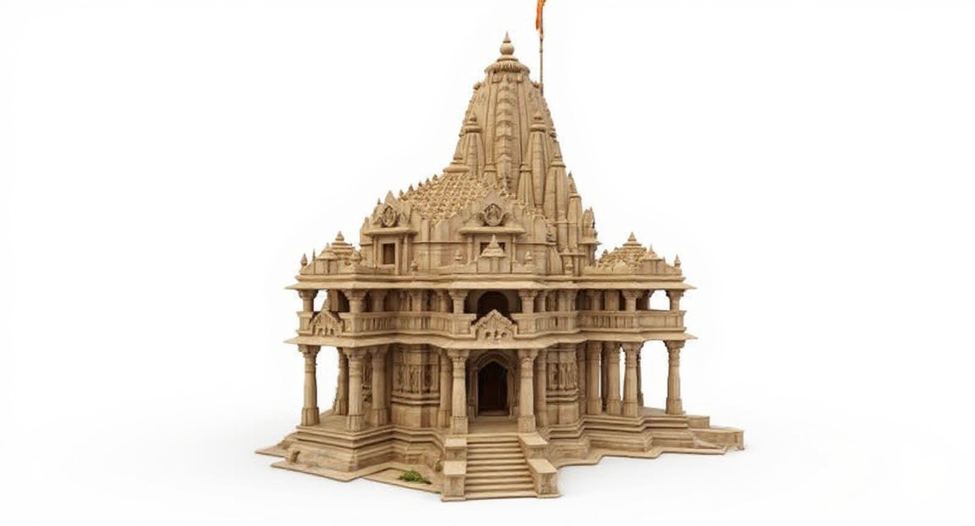 wooden temple — free 3D model
