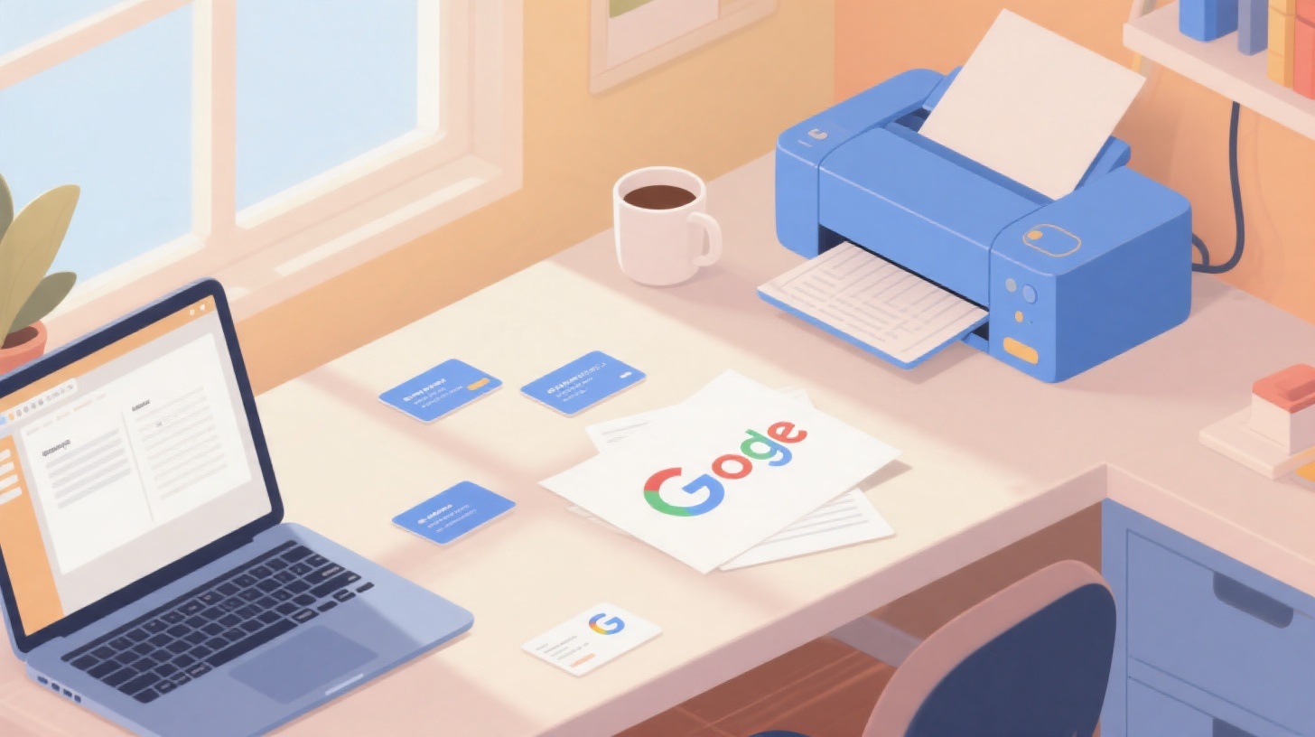 How to Print Business Cards from Google Docs for Free