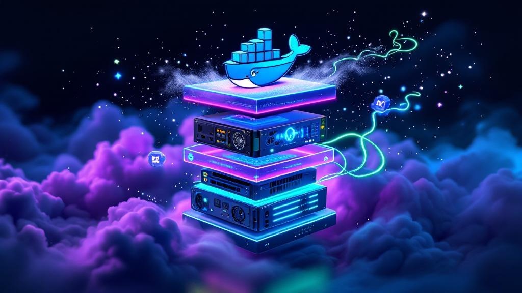 Docker containers for home server setup in 2024, showcasing popular options for self-hosting enthusiasts