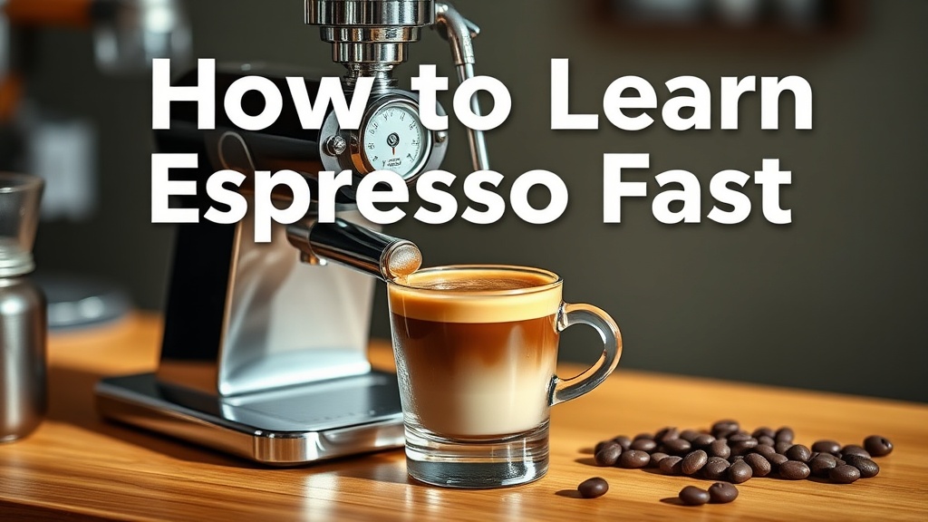 How to Learn Espresso Fast: A 30-Day Beginner's Guide