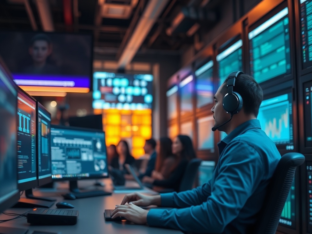 Illustration of AI tools like ChatGPT transforming communication and productivity in the AI tools niche