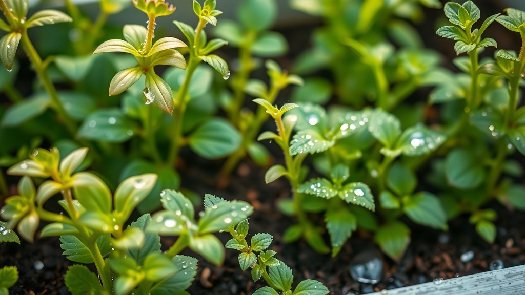 Horta Vertical para Plantas Medicinais Pequenas