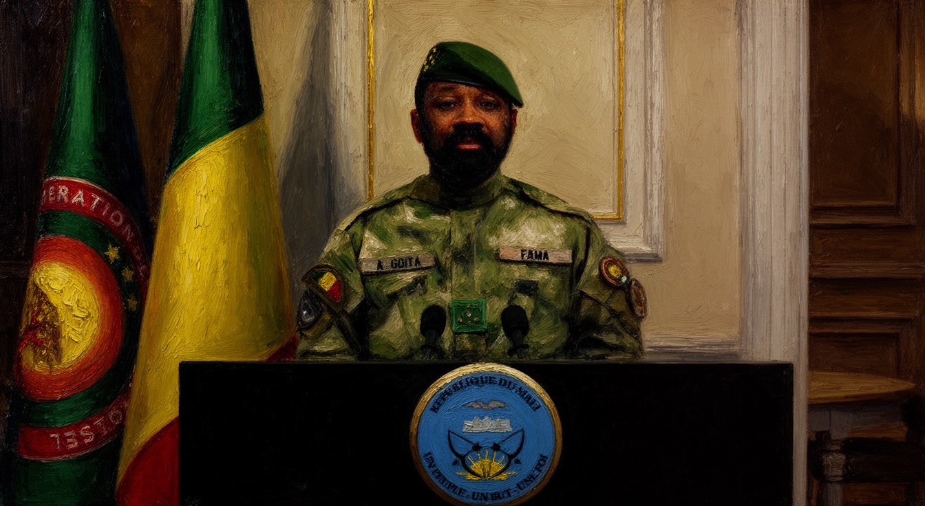 Mali's Military Leader Claims Stability After Alleged Coup Attempt