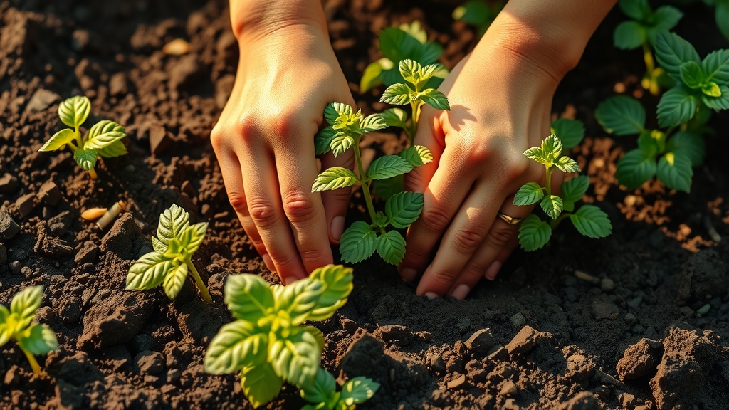 Plantas Medicinais Companheiras na Horta