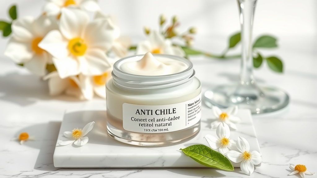Creme Anti-Idade com Retinol Natural: Rejuvenescimento