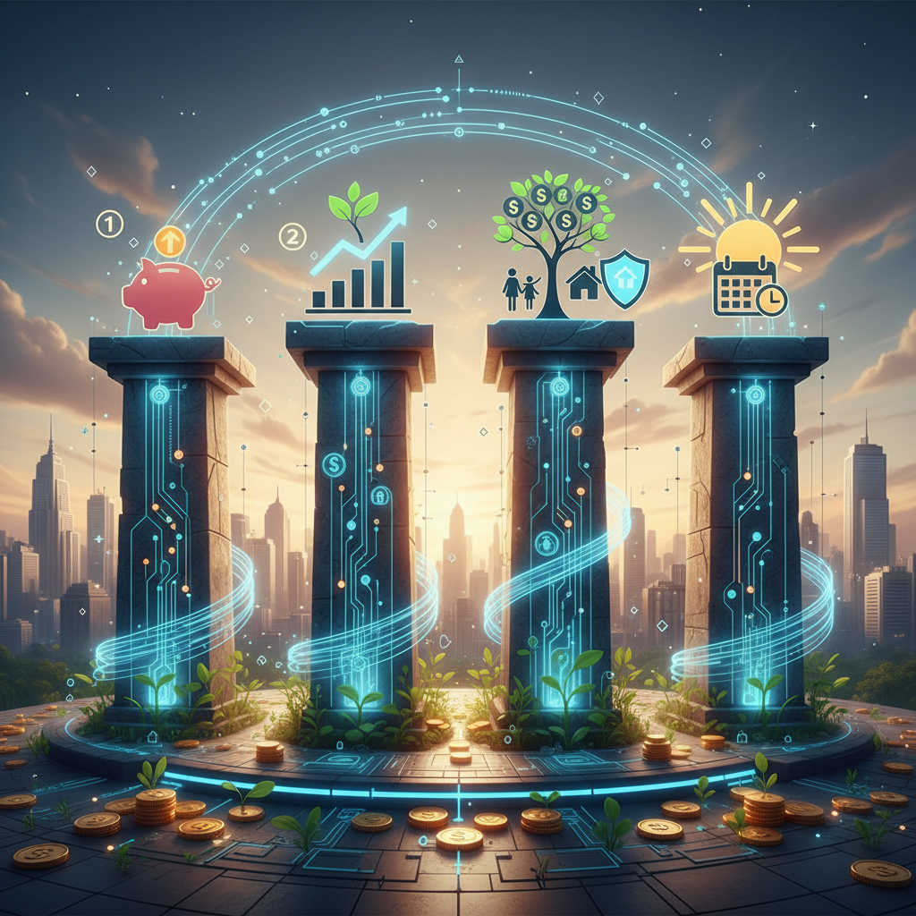 Os 7 Pilares da Educação Financeira: Construa Sua Base Sólida para o Futuro! 🏗️💰