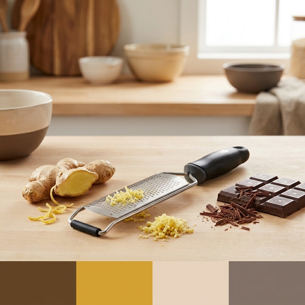 sharpest zester for grating ginger and chocolate