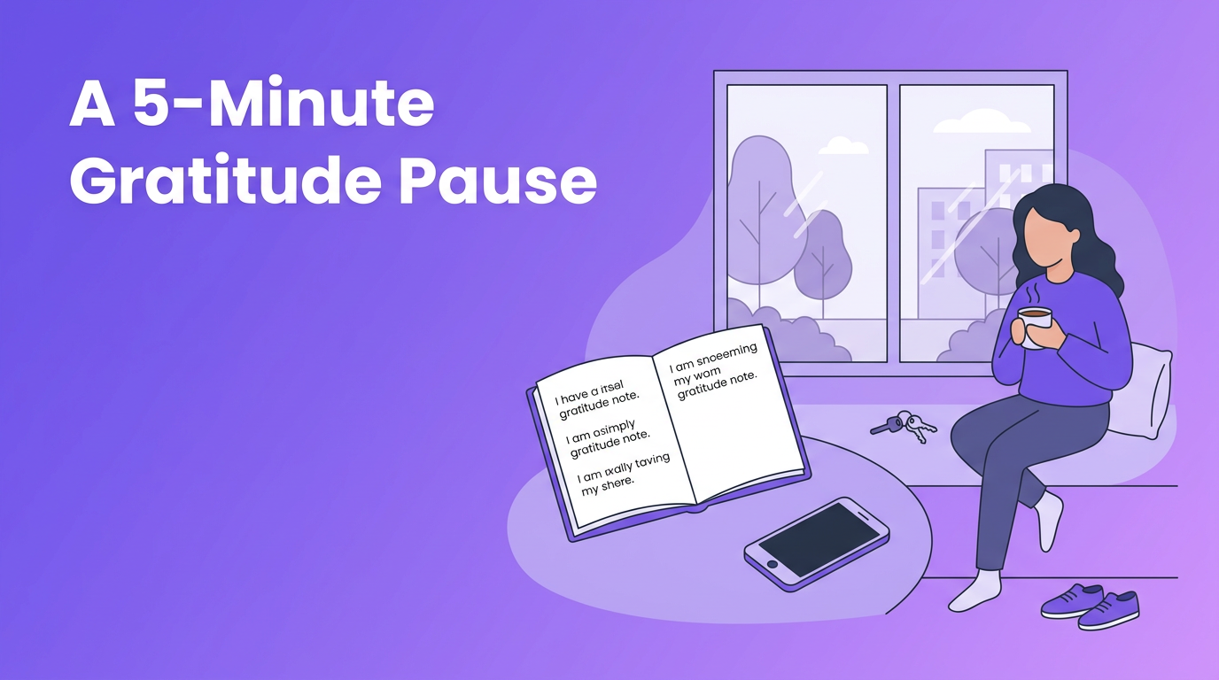 Pause Ritual Gratitude Pause - A Tiny Presence Ritual | Haply - Haply - Haply