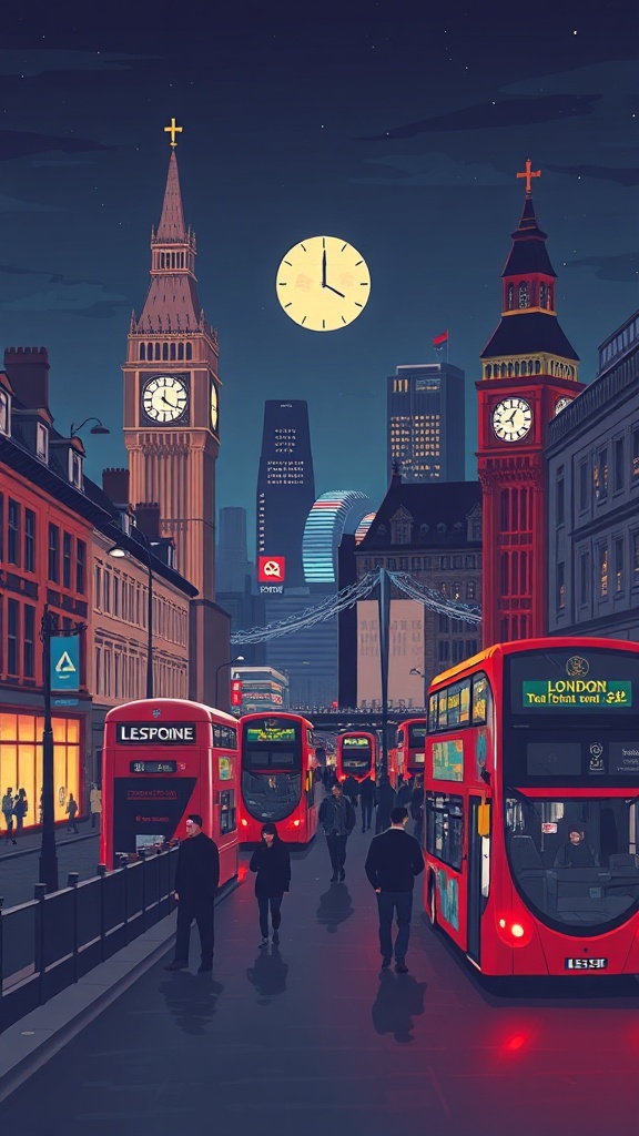 london nightlife image