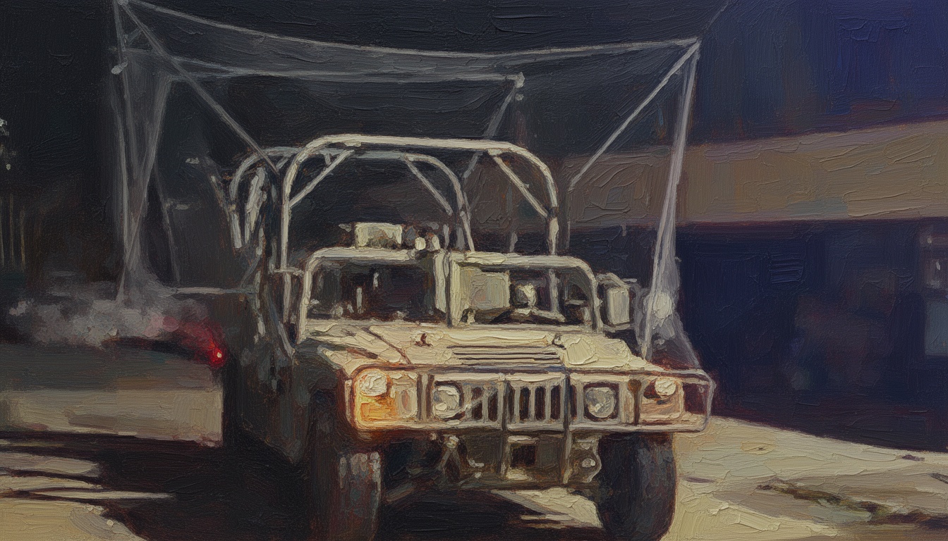 Israel Implements Netting to Shield Vehicles from Hezbollah Drones