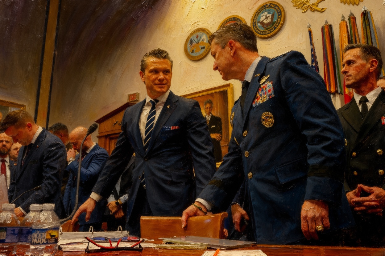 Defense Secretary Sidesteps Questions on Iran War Duration