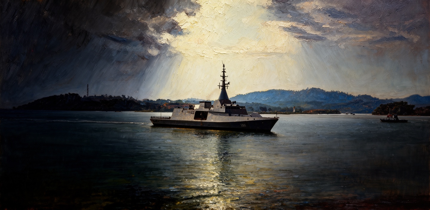 Malaysia Launches First Littoral Combat Ship Sea Trials